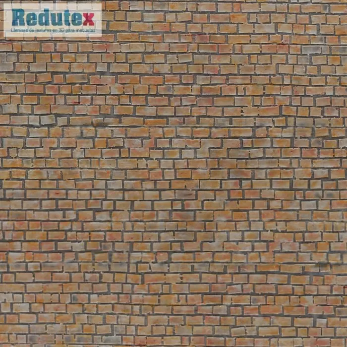 Stone Block Brick Textured 3D Sheet  Scale 1:87 Redutex 087BF122