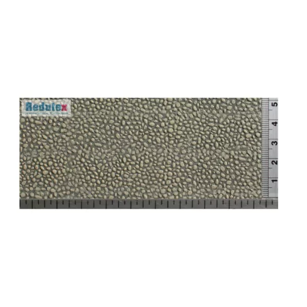 Cobblestone Wall Textured 3D Sheet OO Redutex 087CR111