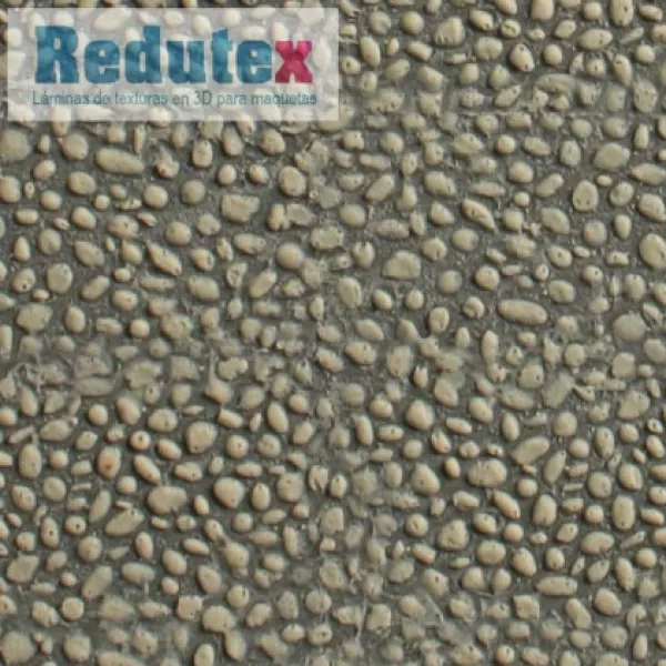 Cobblestone Wall Textured 3D Sheet OO Redutex 087CR111