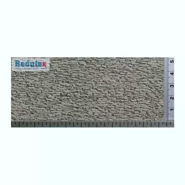 Slate Wall or Dry Stone Surface Textured 3D Sheet OO Gauge Redutex 087PL111