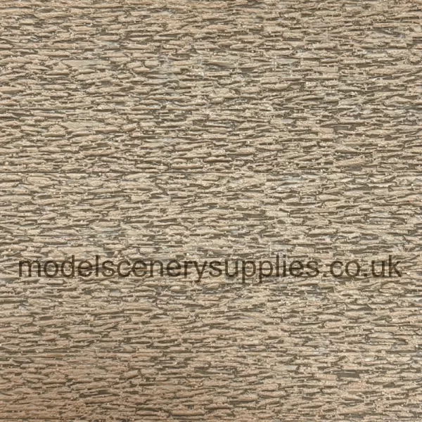 Slate Wall or Dry Stone Surface Textured 3D Sheet OO Gauge Redutex 087PL113
