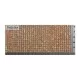 Tile Textured 3D Sheet OO Gauge Terracotta Tile