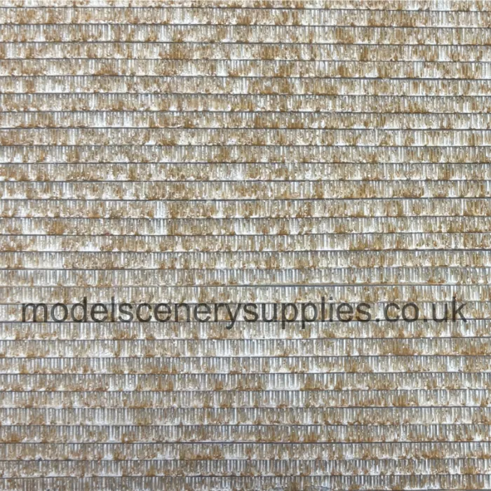 Tile Textured 3D Sheet OO Gauge Modern Concrete Tile Redutex 087TM121