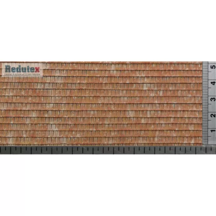 Tile Textured 3D Sheet OO Gauge Light Modern Concrete Tile 087TM122