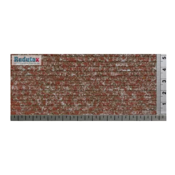 Tile Textured 3D Sheet OO Gauge Modern Concrete Tile