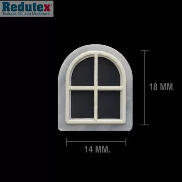 Arched Windows for OO  Scale 1:76