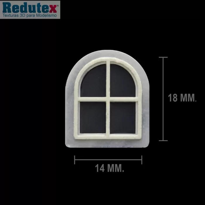 Arched Windows for OO  Scale 1:76