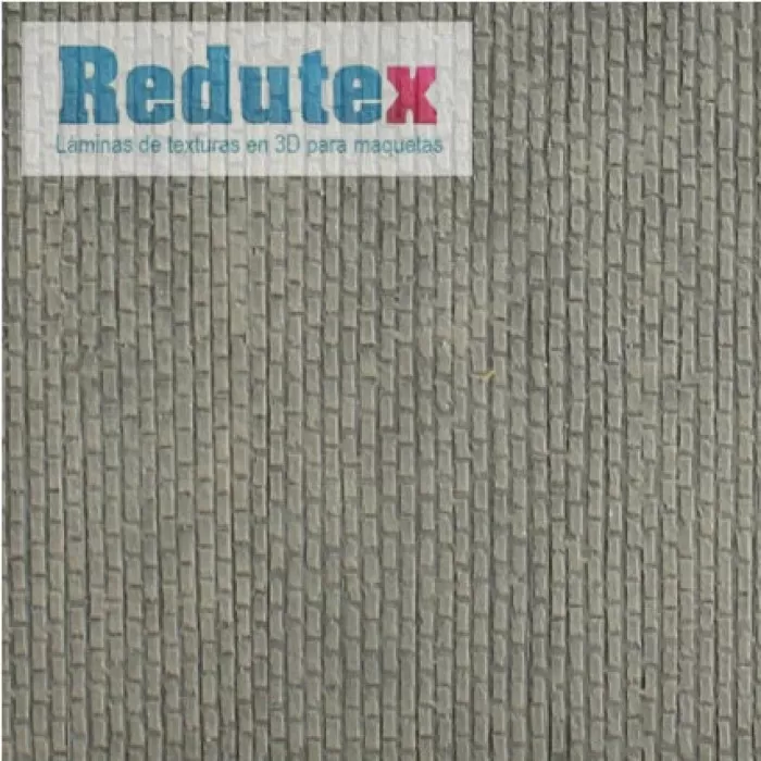 Stone Setts Road Textured 3D Sheet N Gauge Redutex 148AD111