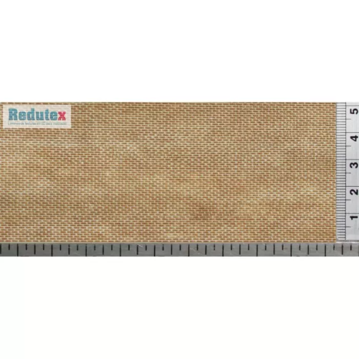 Brick Textured 3D Sheet N Gauge Plain Bond Brick Redutex 148LD111