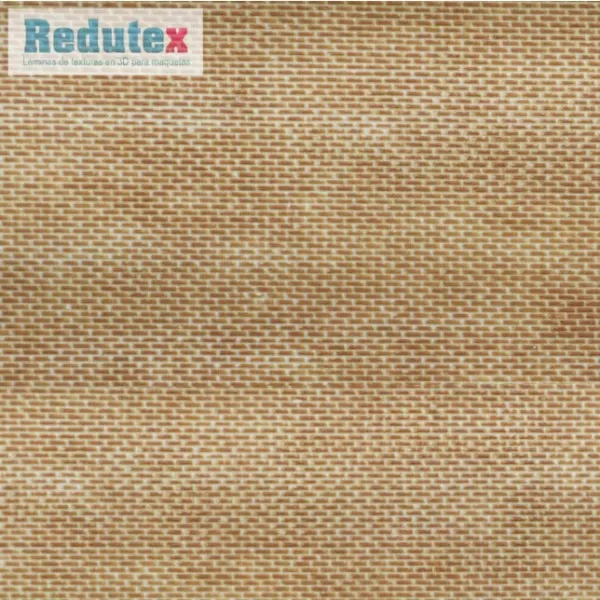 Brick Textured 3D Sheet N Gauge Plain Bond Brick Redutex 148LD111