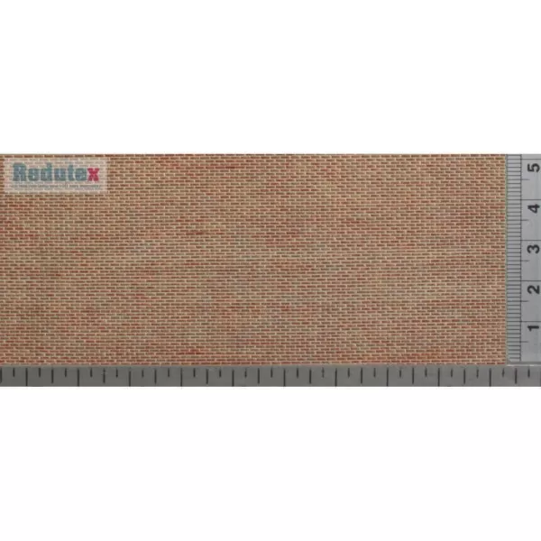 Brick Textured 3D Sheet N Gauge Plain Bond Brick 