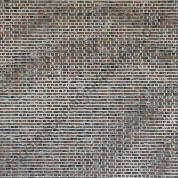 Brick Textured 3D Sheet O Gauge Engineering Brick Blue Scale 1:43