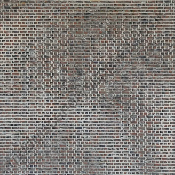 Brick Textured 3D Sheet O Gauge Engineering Brick Blue Scale 1:43