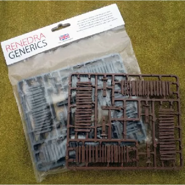 Palisade fences  28mm scale