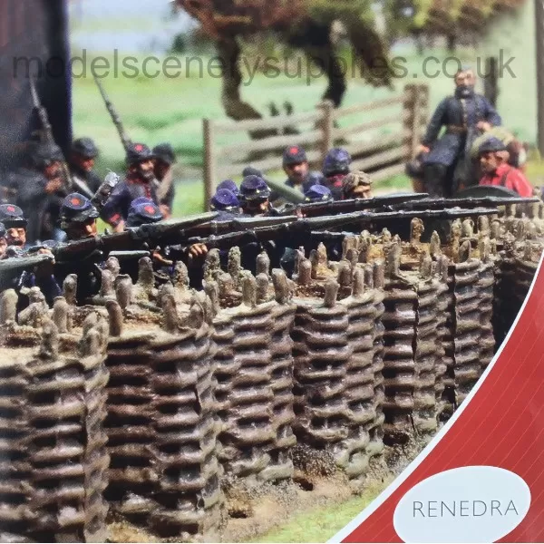 28mm Gabion Barricades