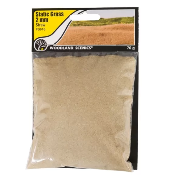 Static grass Straw 2mm Woodland Scenics FS616