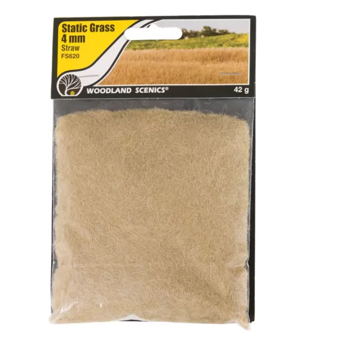 Static grass Straw 4mm Woodland Scenics FS620