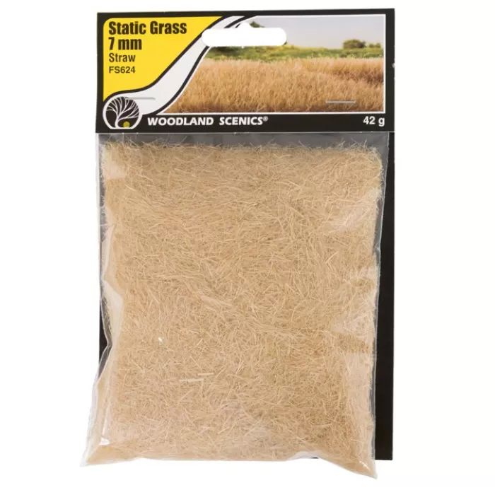 Static grass Straw 7mm Woodland Scenics FS624