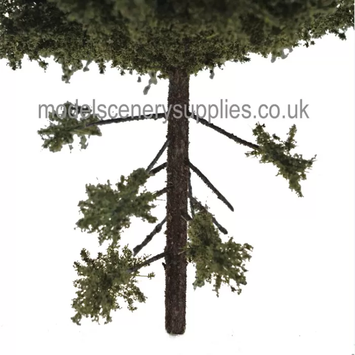 Spruce Trees with dead branches 200mm tall Model Scene SK202