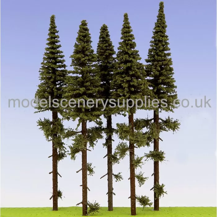 Spruce Trees with dead branches 150mm tall Model Scene SK150