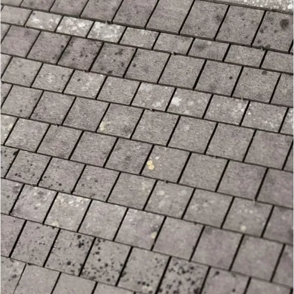 Lightly Weathered Laser Cut Roof Slate Strips OO LX415