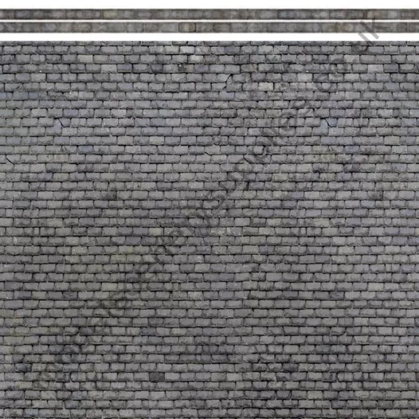 Weathered Slate Roofing Building Paper OO TX014