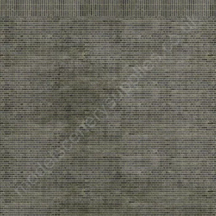 English Bond Blue Engineering Brick Building Paper OO TX105