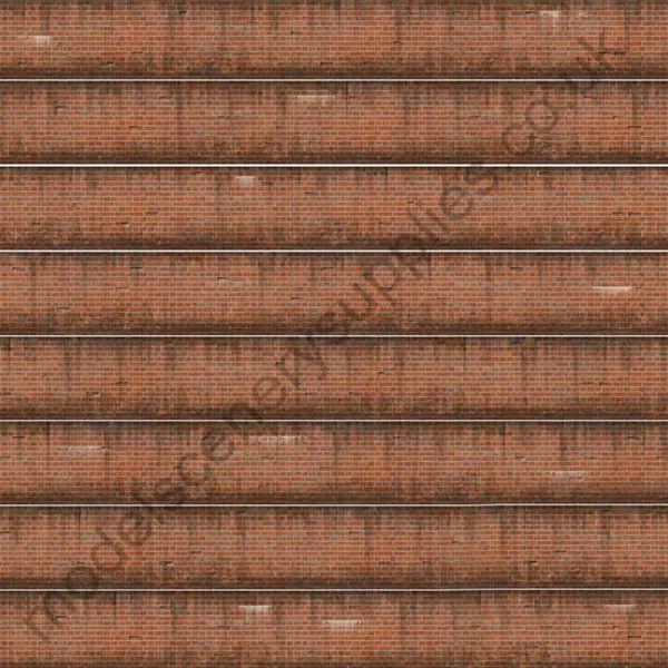 Red Brick Platform Wall Paper OO TX258