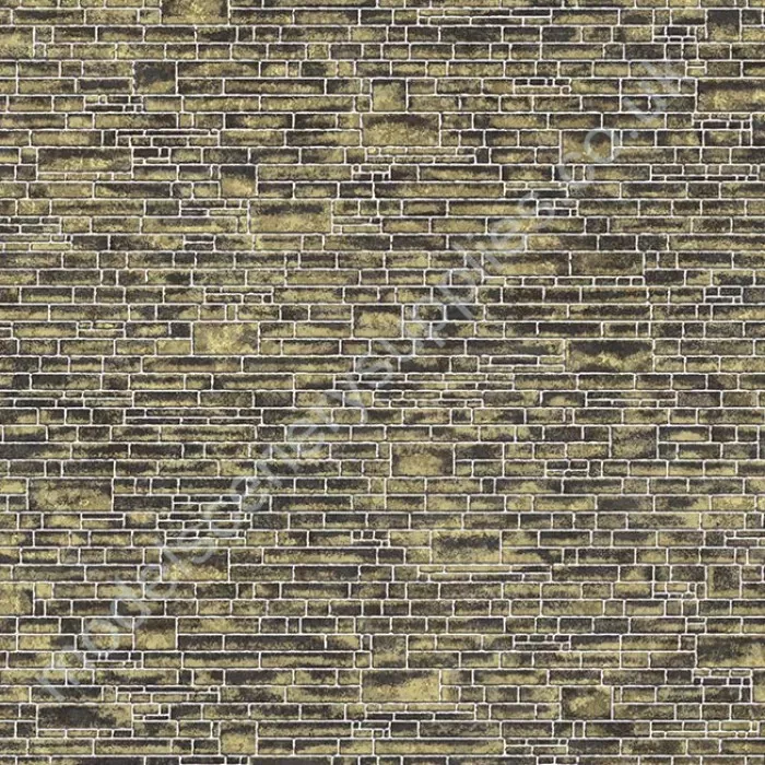 Yorkshire Stone Brick Wall Building Paper OO TX268