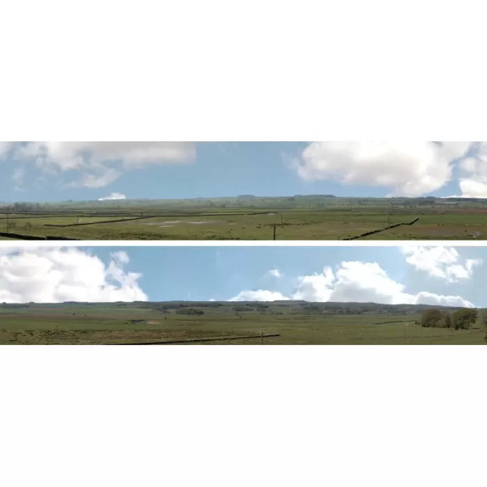 Backscene River Valley / Settle Junction SG701 OO 12 inch tall