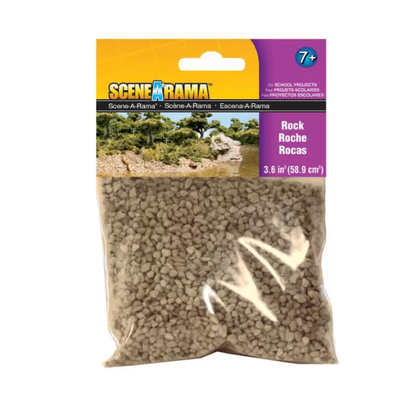 Mixed rock boulder debris 