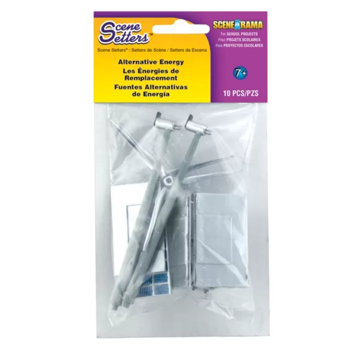 Wind Turbines And Solar Panels SP4448