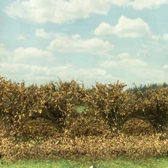 Bushes Autumn Winter 30mm Tall Silhouette 252-24