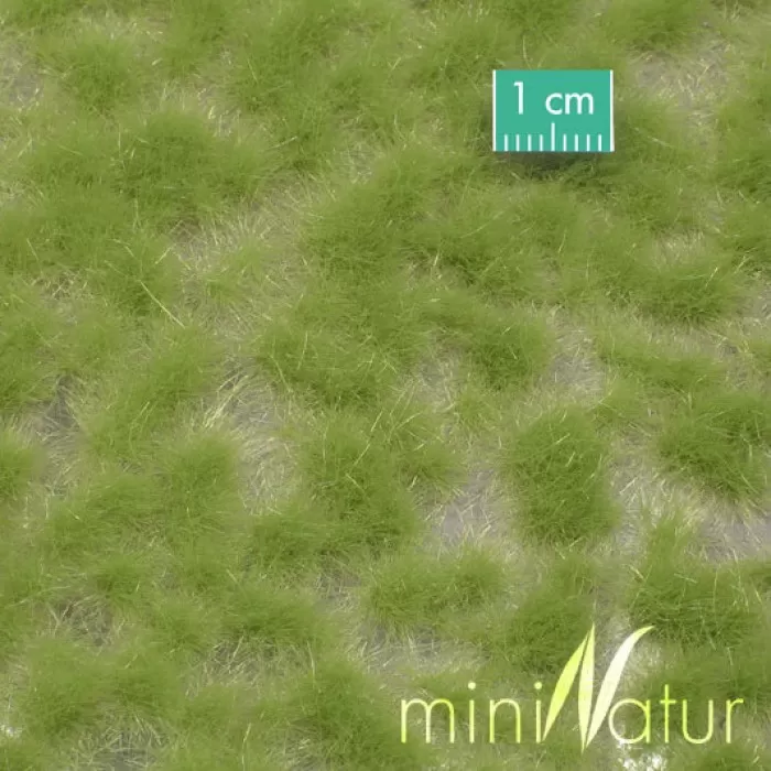 Static Grass Tufts Spring Green MiniNatur 727-21S