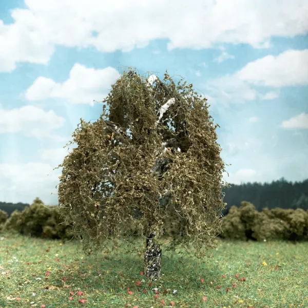 Weeping Birch Trees  75mm tall (2pack) Silhouette 211-61