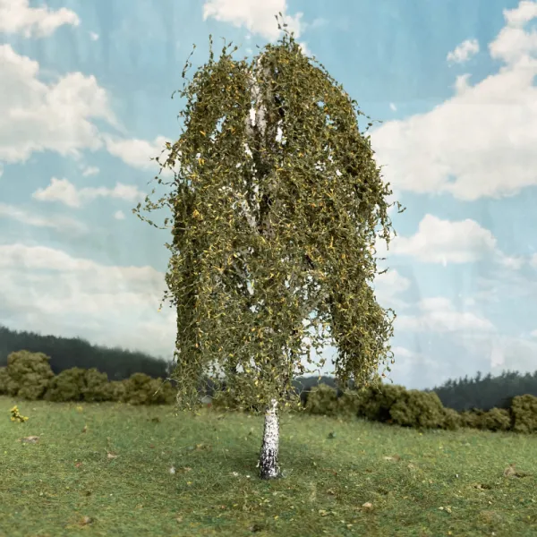 Weeping Birch Autumn 125mm tall Silhouette 211-53