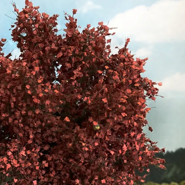 Maple Trees Autumn Red 75mm tall (2pack) Silhouette 230-65
