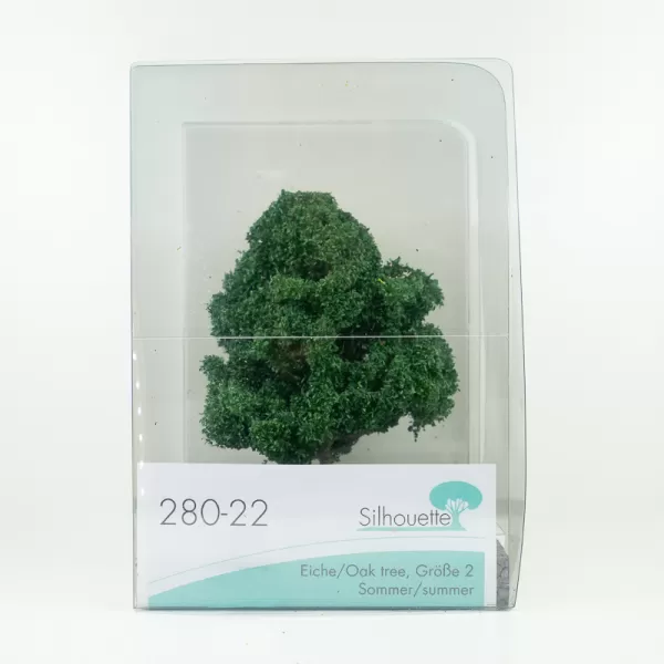 Premium Oak Tree Summer 150mm tall  Silhouette 280-22