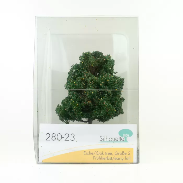 Premium Oak Tree Autumn 150mm tall  Silhouette 280-23
