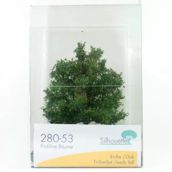 Oak Tree Autumn 150mm tall  Silhouette 280-53