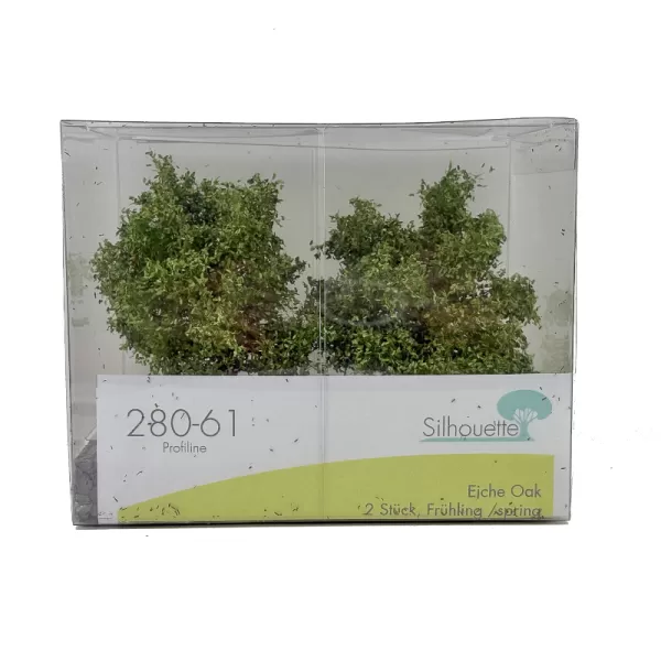 Oak Tree Spring 100mm tall  Silhouette 280-61