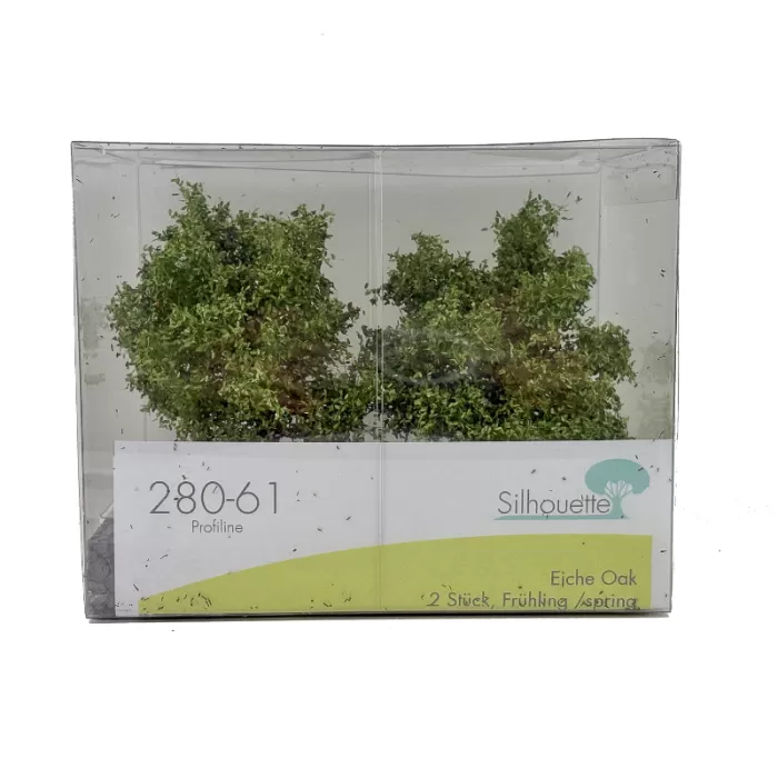 Oak Tree Spring 100mm tall  Silhouette 280-61