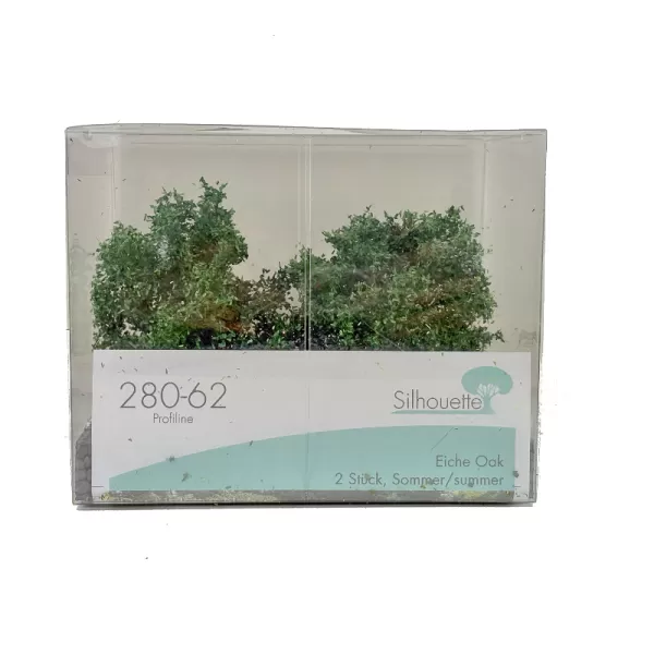 Oak Tree Summer 100mm tall  Silhouette 280-62