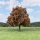 Oak Tree Late Autumn 100mm tall  Silhouette 280-64