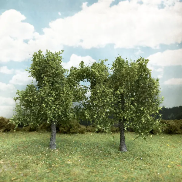 Chestnut Trees Spring 75mm tall (2pack) Silhouette 291-61