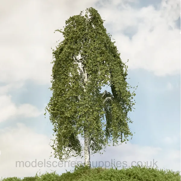 Premium Large Weeping Birch Tree 270mm tall  Silhouette 311-001-1