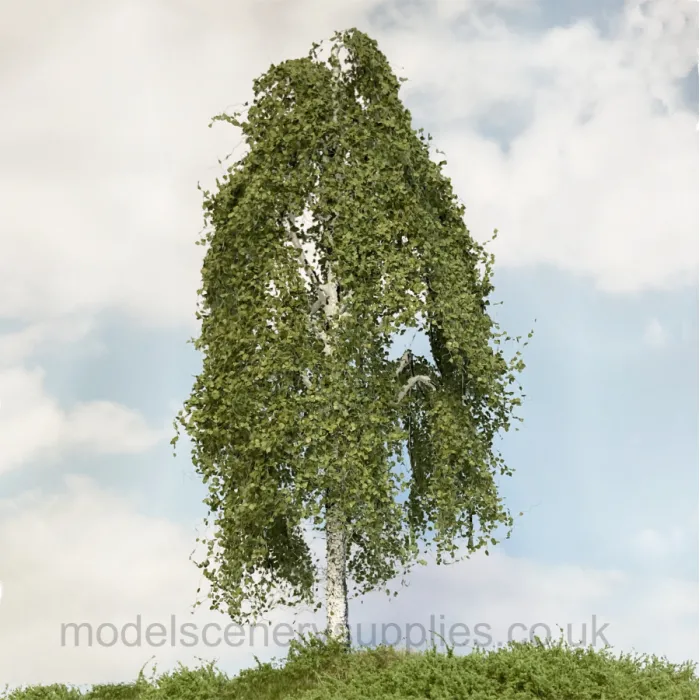 Premium Large Weeping Birch Tree 270mm tall  Silhouette 311-001-1