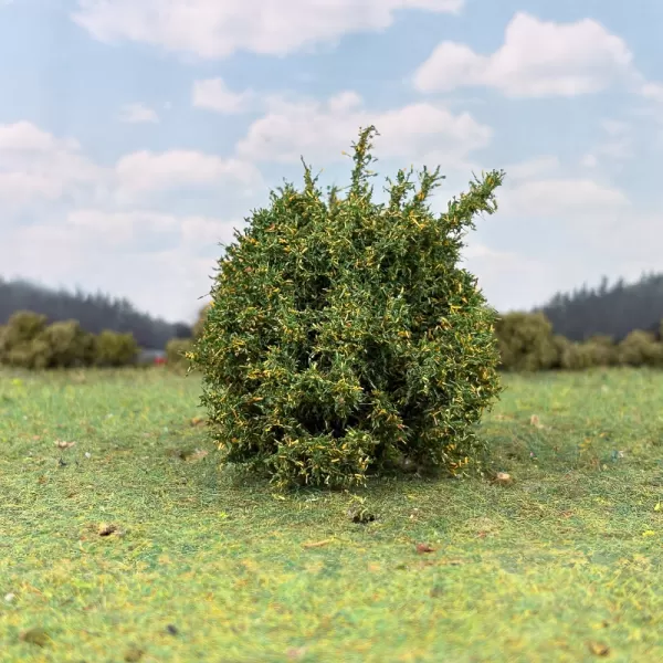 Bushes Early Autumn 60mm Tall Silhouette 350-53