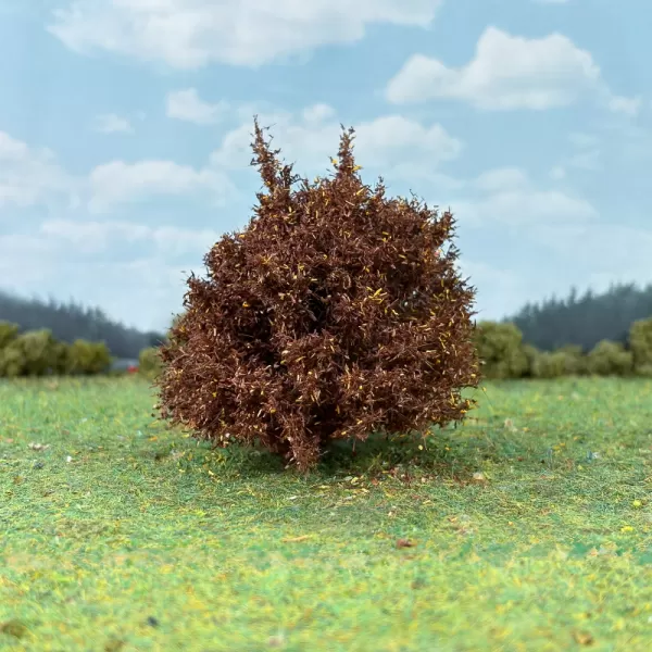 Bushes Late Autumn Winter 60mm Tall Silhouette 350-54