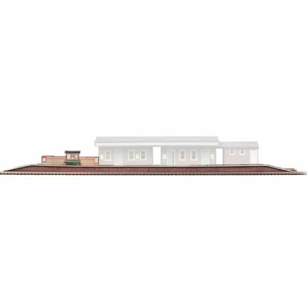 Island Platform Red Brick OO - Superquick A3